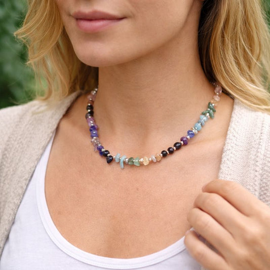 Chakra Necklace for Balance and Positivity