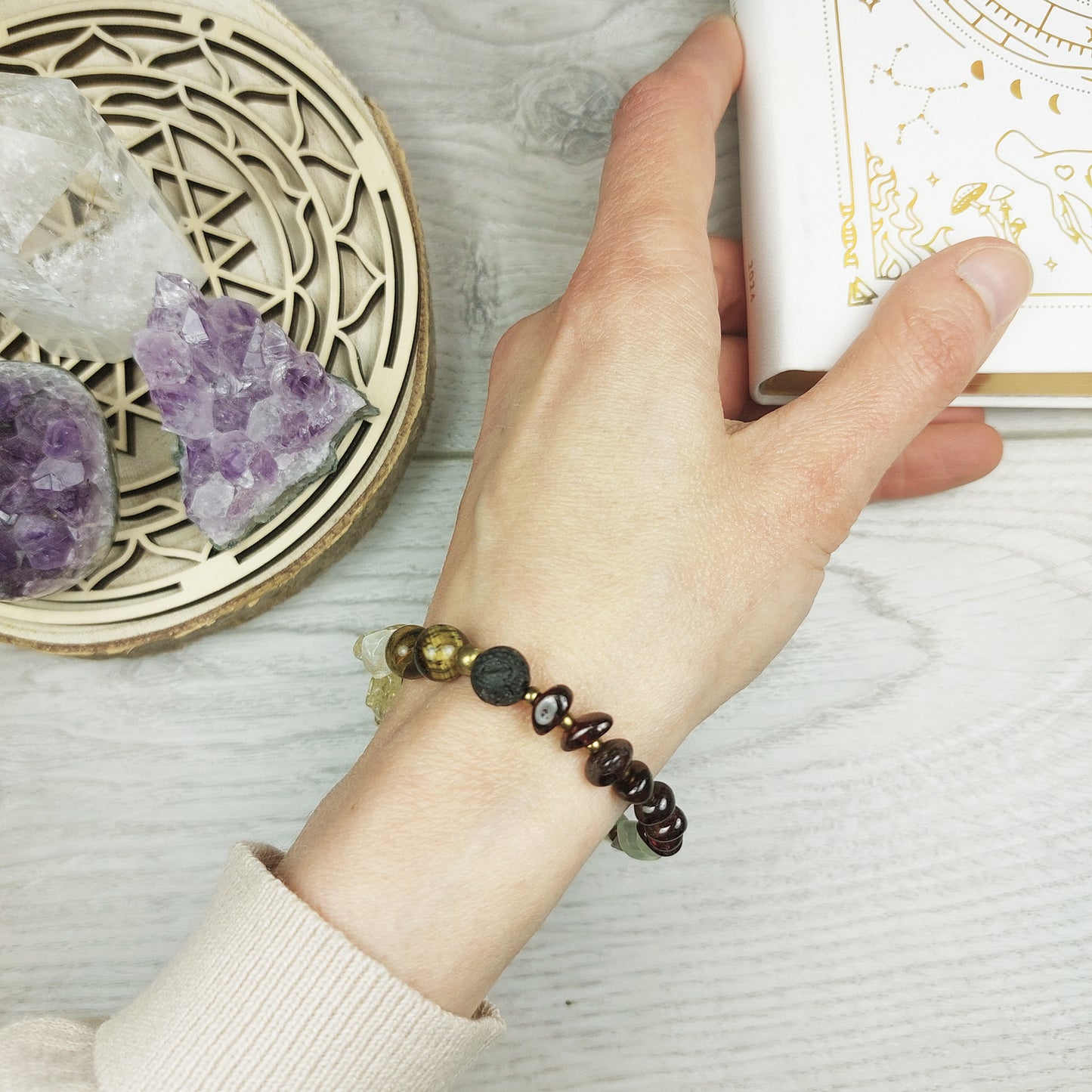 Citrine Crystal Bracelet to Boost Your Energy
