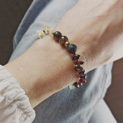 Citrine Crystal Bracelet to Boost Your Energy