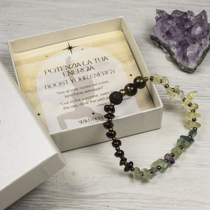 Citrine Crystal Bracelet to Boost Your Energy