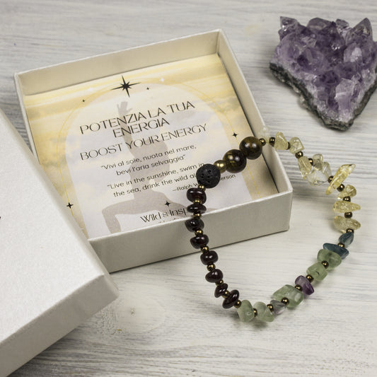 Citrine Crystal Bracelet to Boost Your Energy