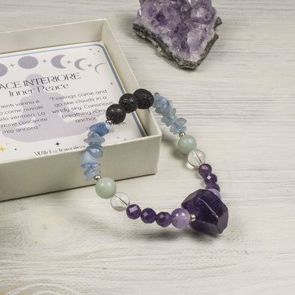 Gemstone Diffuser Bracelet for Inner Peace
