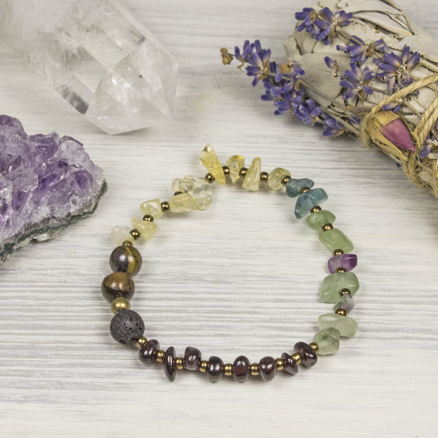 Citrine Crystal Bracelet to Boost Your Energy