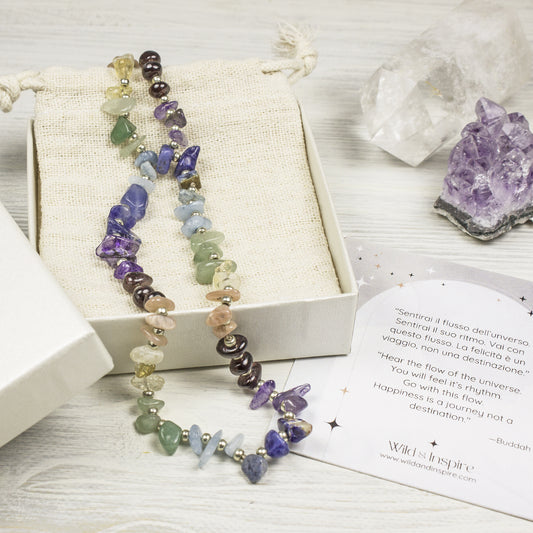 Chakra Necklace for Balance and Positivity