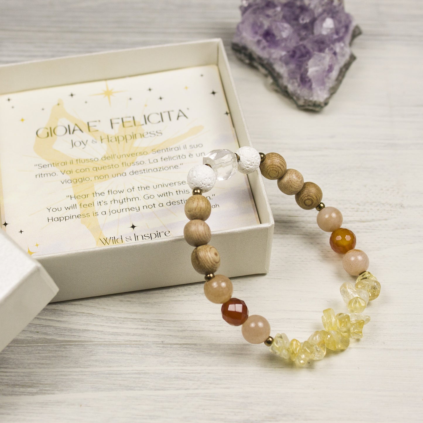 Joy and Happiness Diffuser Bracelet