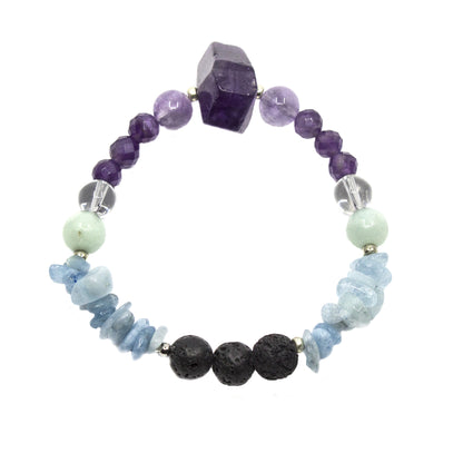 Gemstone Diffuser Bracelet for Inner Peace