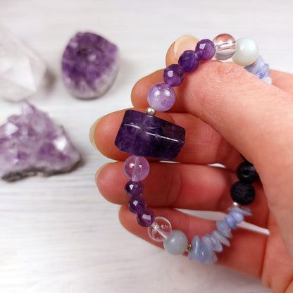 Gemstone Diffuser Bracelet for Inner Peace